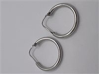 Orecchini Domar Donna Cerchi argento 925 lisci in Argento ORAR-434-280 - ORAR-434-280